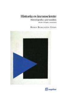 Historia es inconsciente: portada