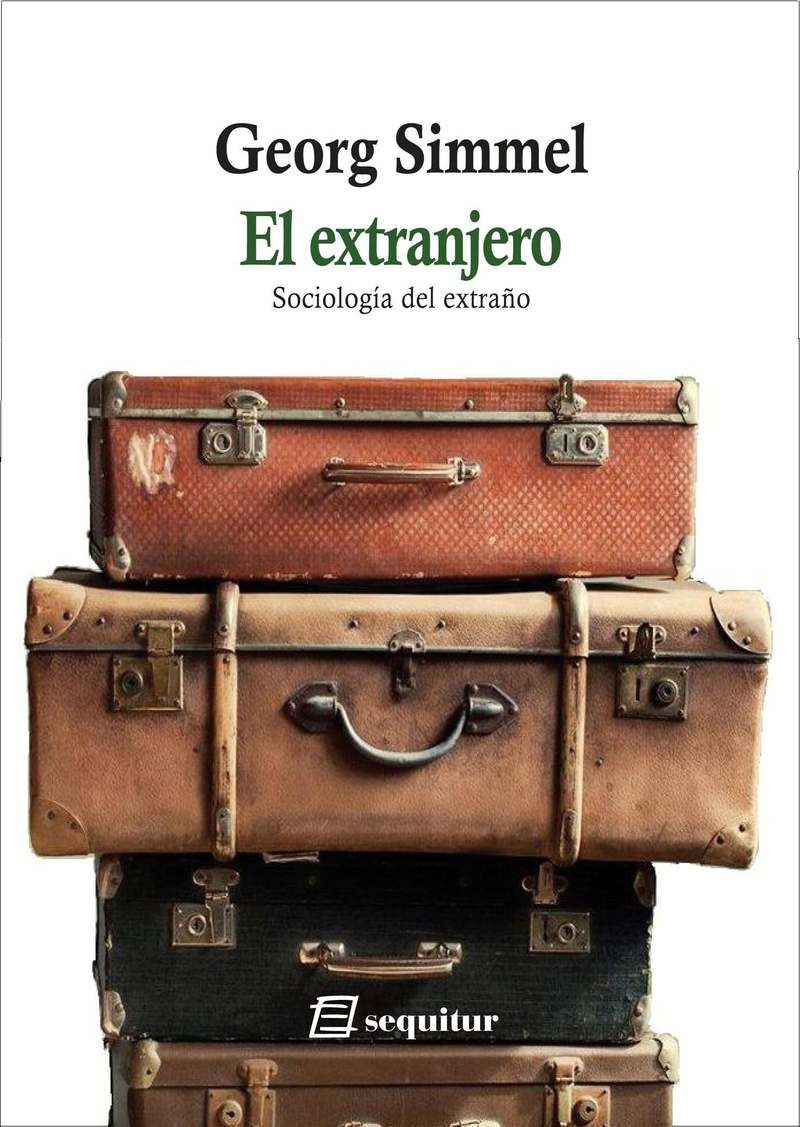 El extranjero - Sociologa del extrao: portada