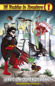 ¡Eres un supervillano!: portada