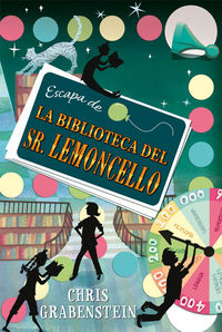 Escapa de la biblioteca del Sr. Lemoncello: portada