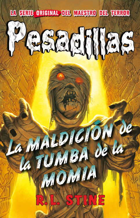 Pesadillas 4: LA MALDICIN DE LA TUMBA DE LA MOMIA: portada