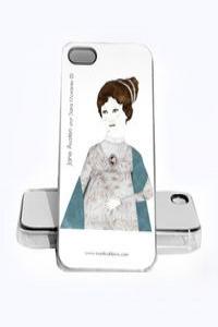 FUNDA IPHONE JANE AUSTEN 4, 4S: portada