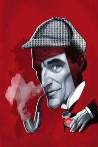ILUSTRACIÓN SHERLOCK HOLMES: portada