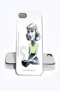 FUNDA SYLVIA PLATH IPHONE 4, 4S: portada