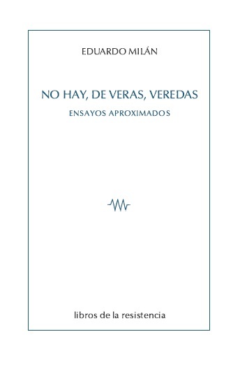 NO HAY DE VERAS VEREDAS: portada