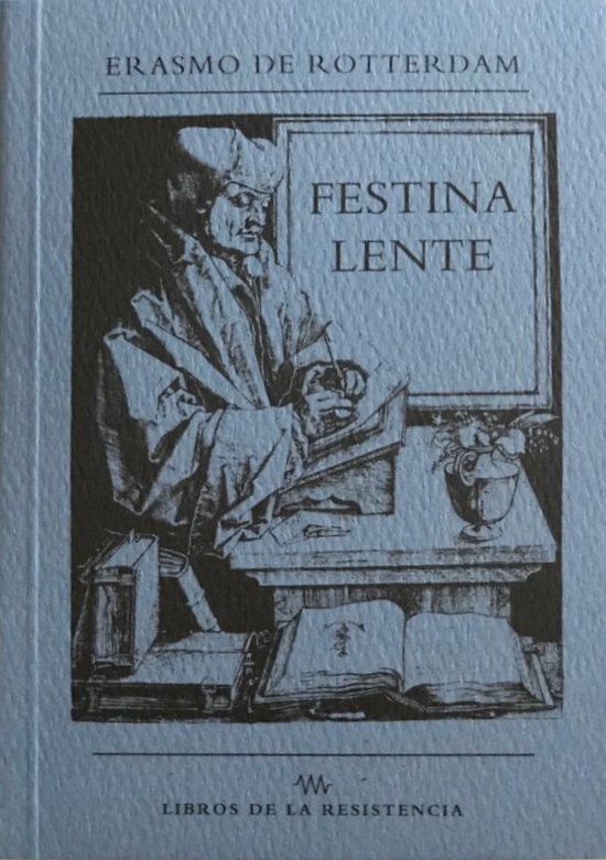 FESTINA LENTE (APRESURATE DESPACIO): portada