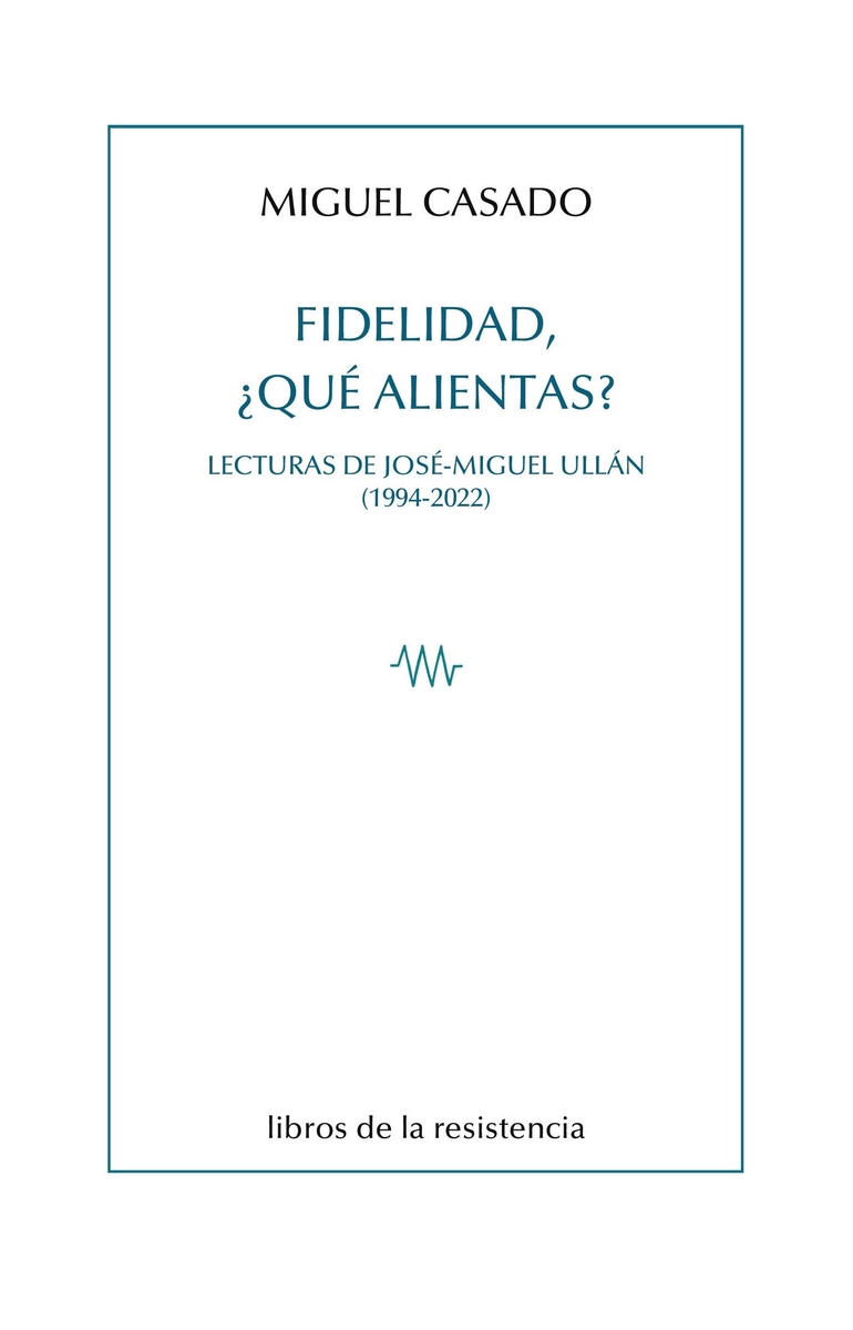 FIDELIDAD, QU ALIENTAS?: portada