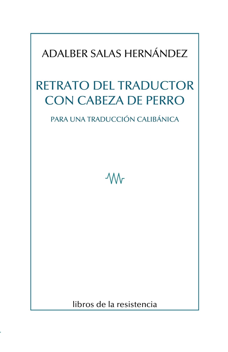 Retrato del traductor con cabeza de perro: portada