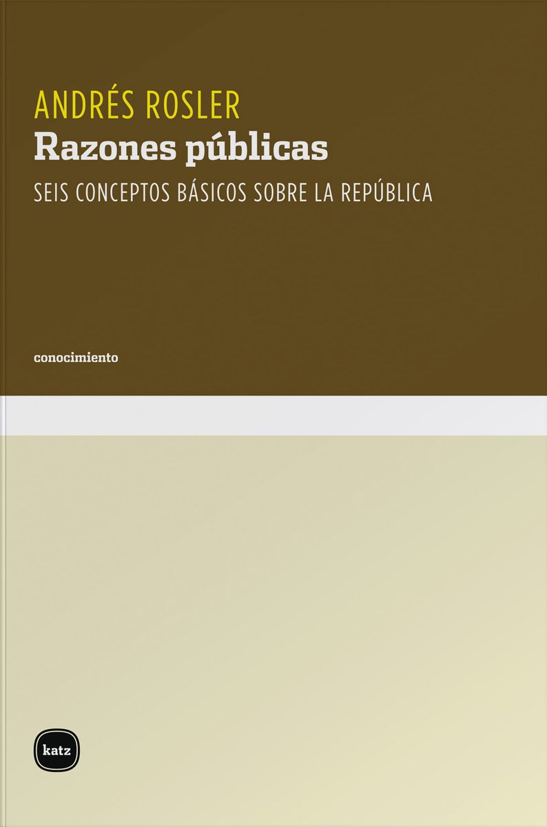 Razones públicas: portada