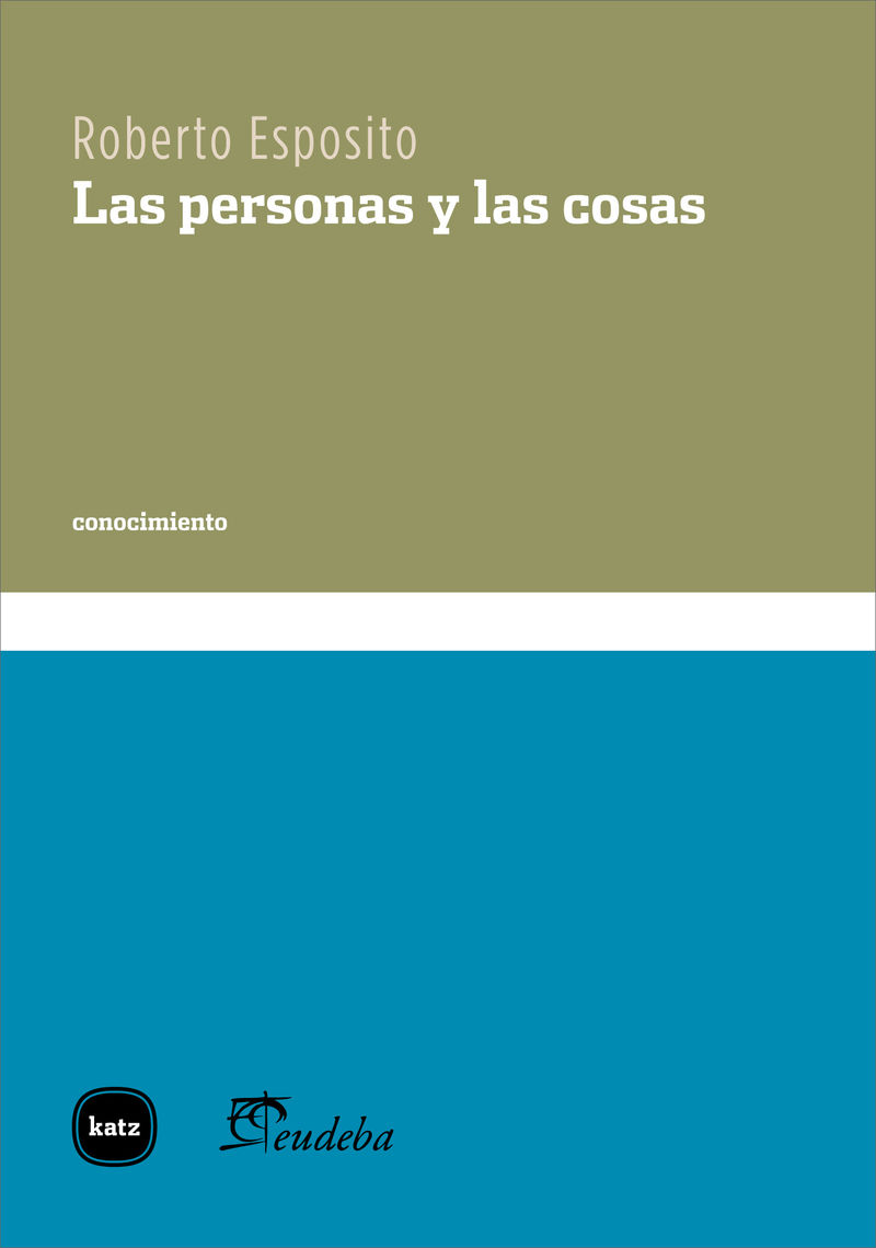 Las personas y las cosas: portada