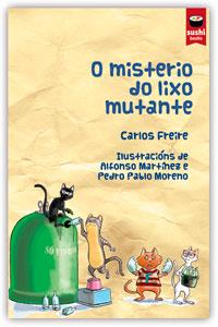 misterio do lixo mutante, O: portada