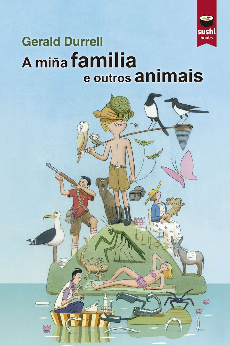 A mia familia e outros animais: portada