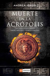 Muerte en la Acrpolis: portada