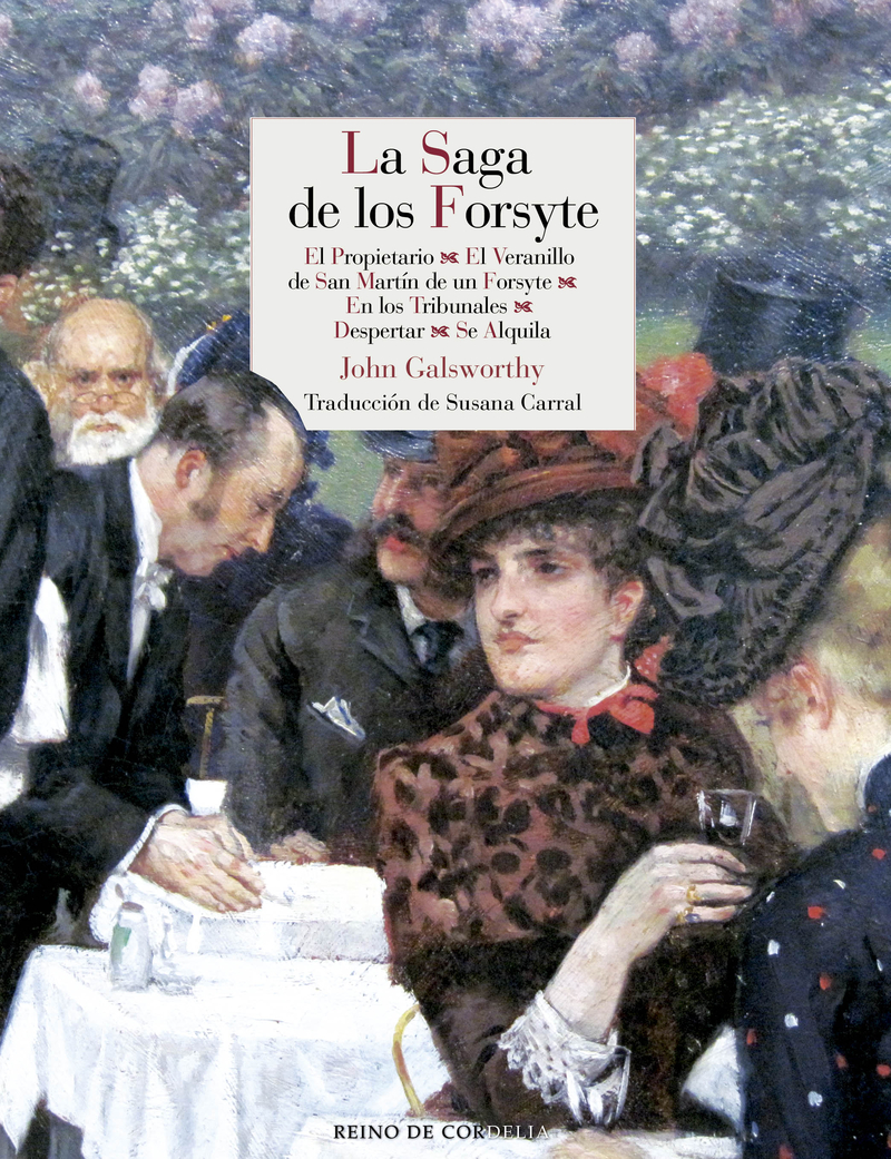 LA SAGA DE LOS FORSYTE (3ED): portada