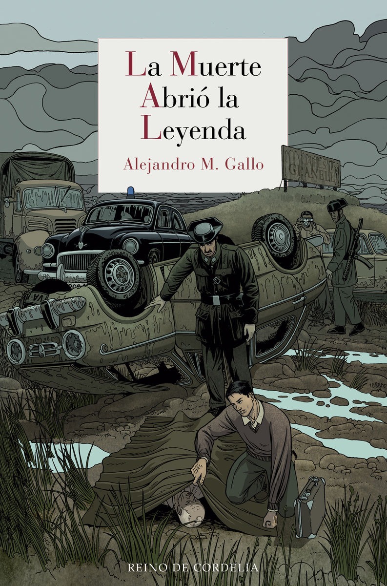 LA MUERTE ABRI LA LEYENDA: portada