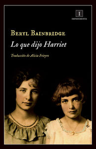 LO QUE DIJO HARRIET: portada