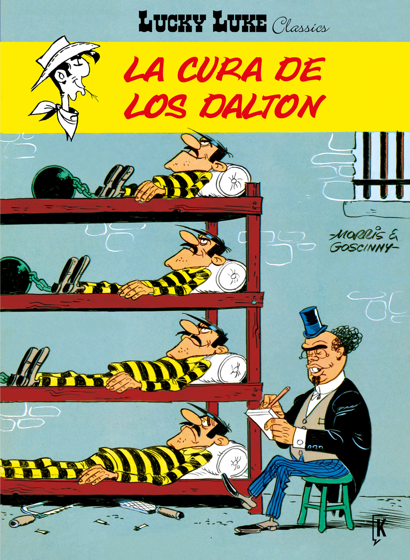 Lucky Luke. La cura de los Dalton: portada