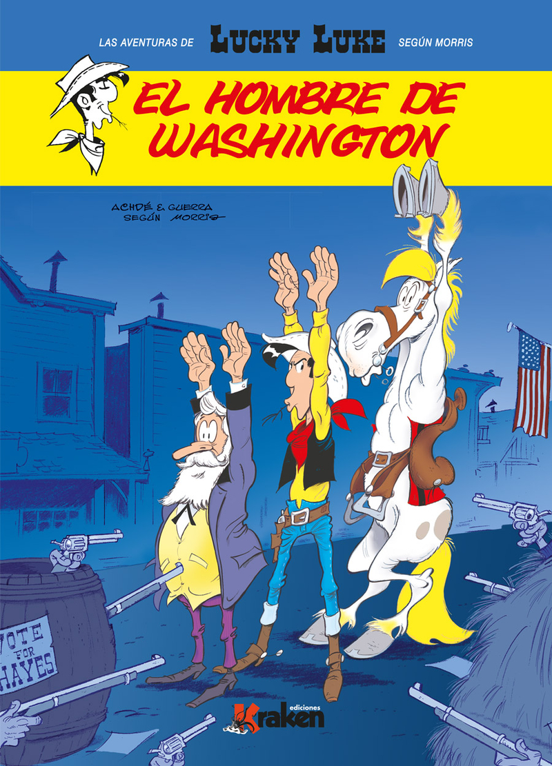 LUCKY LUKE. EL HOMBRE DE WASHINGTON (2ED): portada