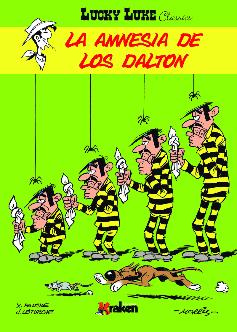 LUCKY LUKE. LA AMNESIA DE LOS DALTON (2ED): portada