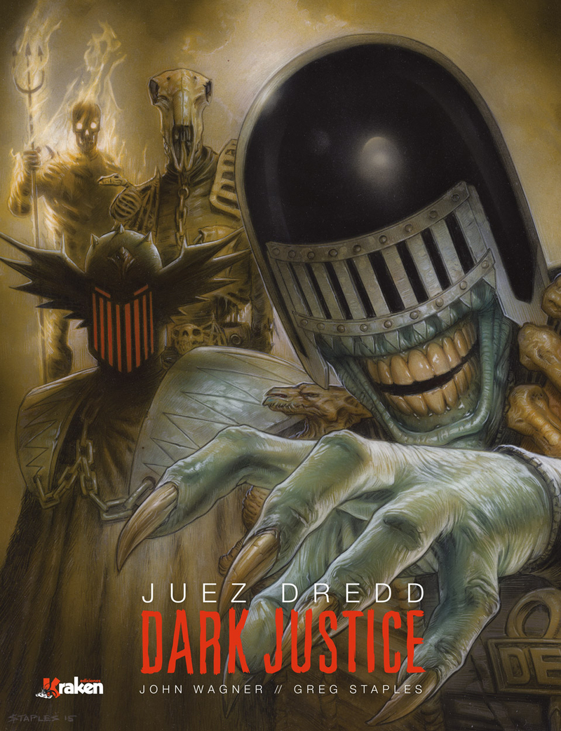 JUEZ DREDD. DARK JUSTICE: portada