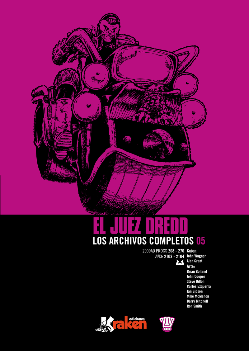 JUEZ DREDD. LOS ARCHIVOS COMPLETOS 05 (2ED): portada