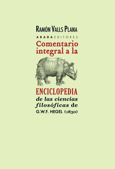 Comentario integral a la Enciclopedia: portada