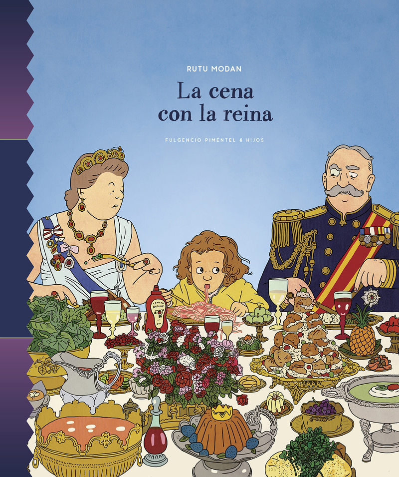 LA CENA CON LA REINA: portada