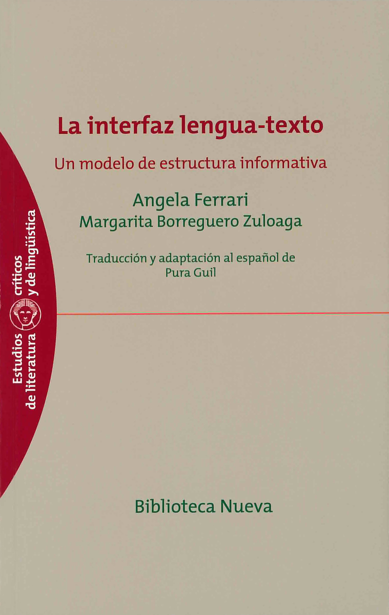 INTERFAZ LENGUA-TEXTO, LA: portada