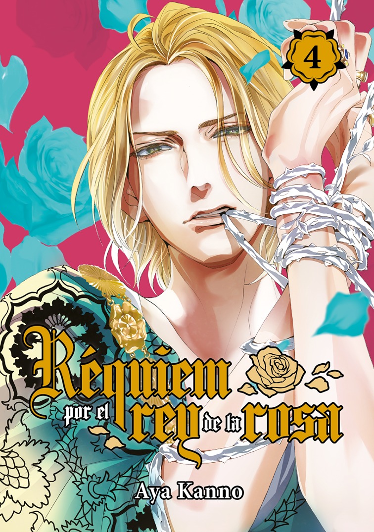 Rquiem por el rey de la rosa, vol. 4: portada