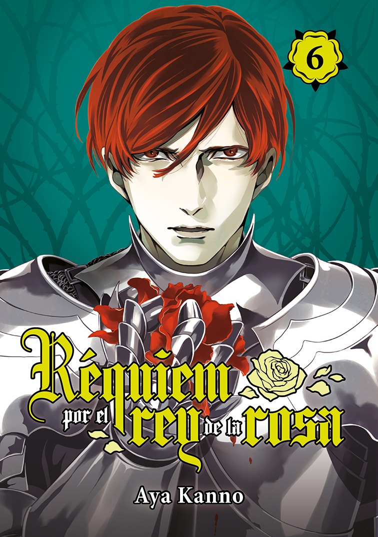 Rquiem por el rey de la rosa, vol. 6: portada