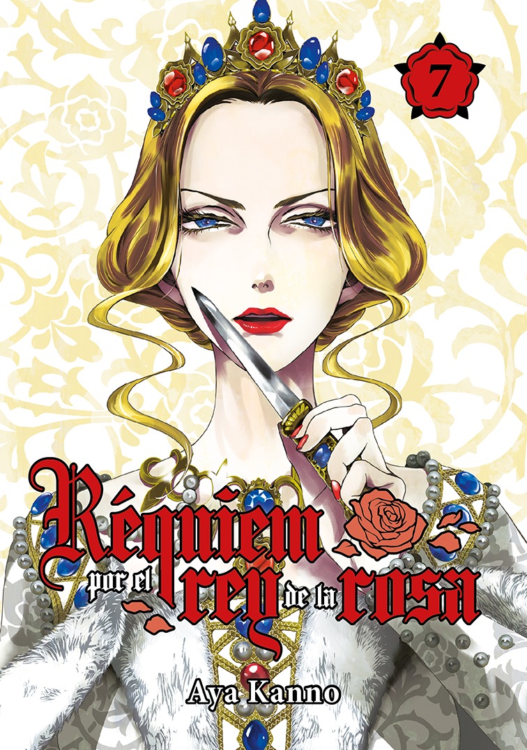 Réquiem por el rey de la rosa, vol. 7: portada