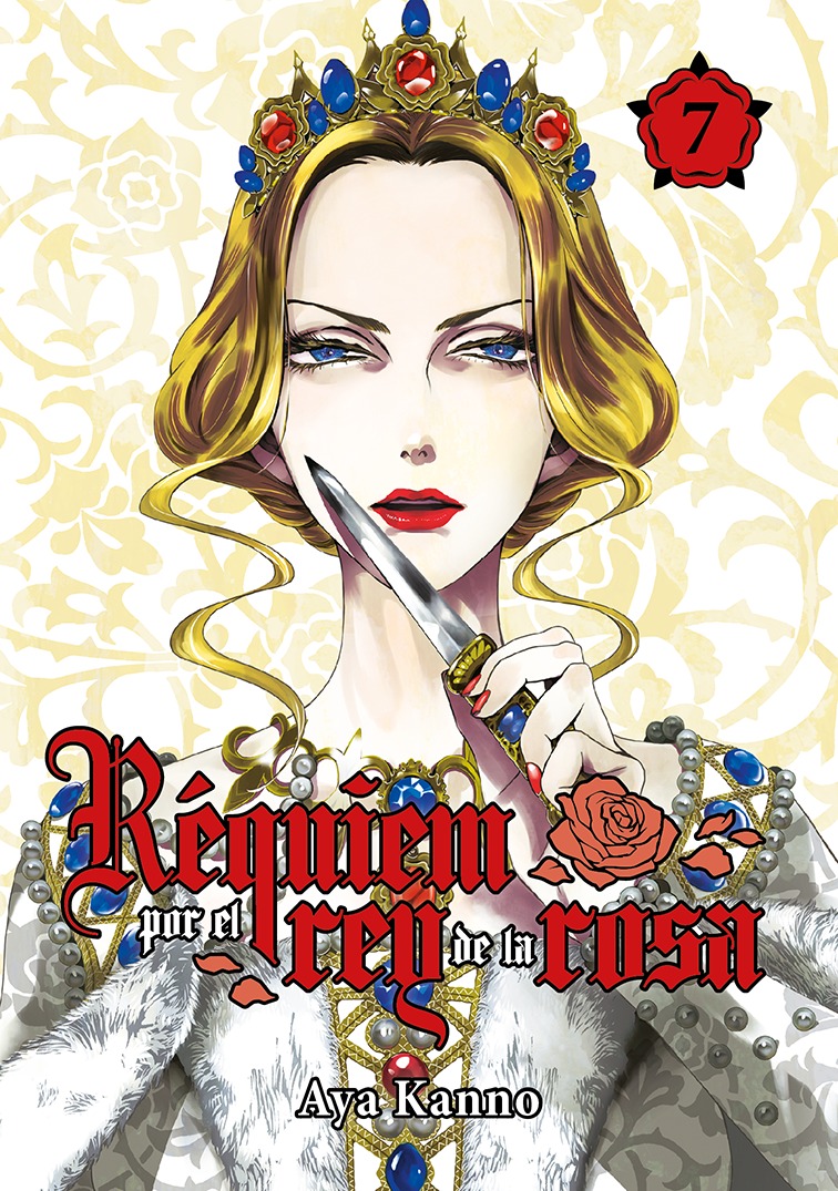 Rquiem por el rey de la rosa, vol. 7: portada