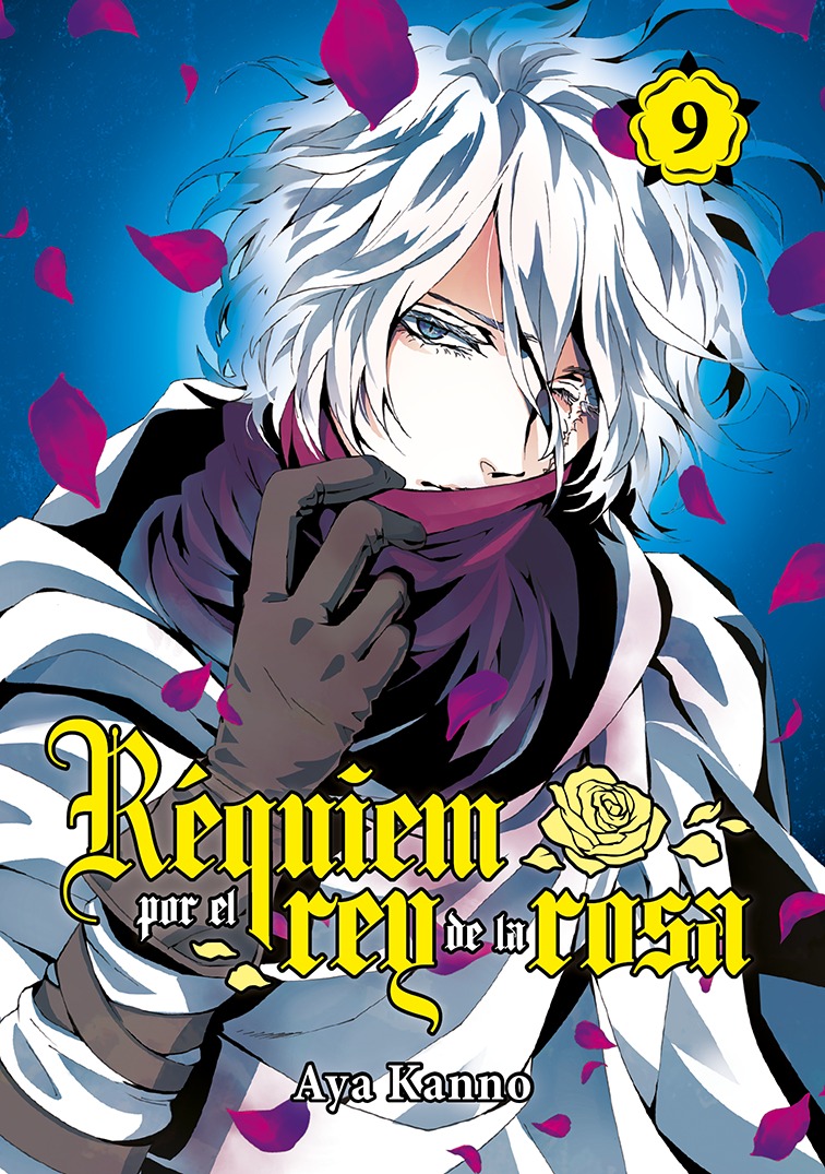 Rquiem por el rey de la rosa, vol. 9: portada