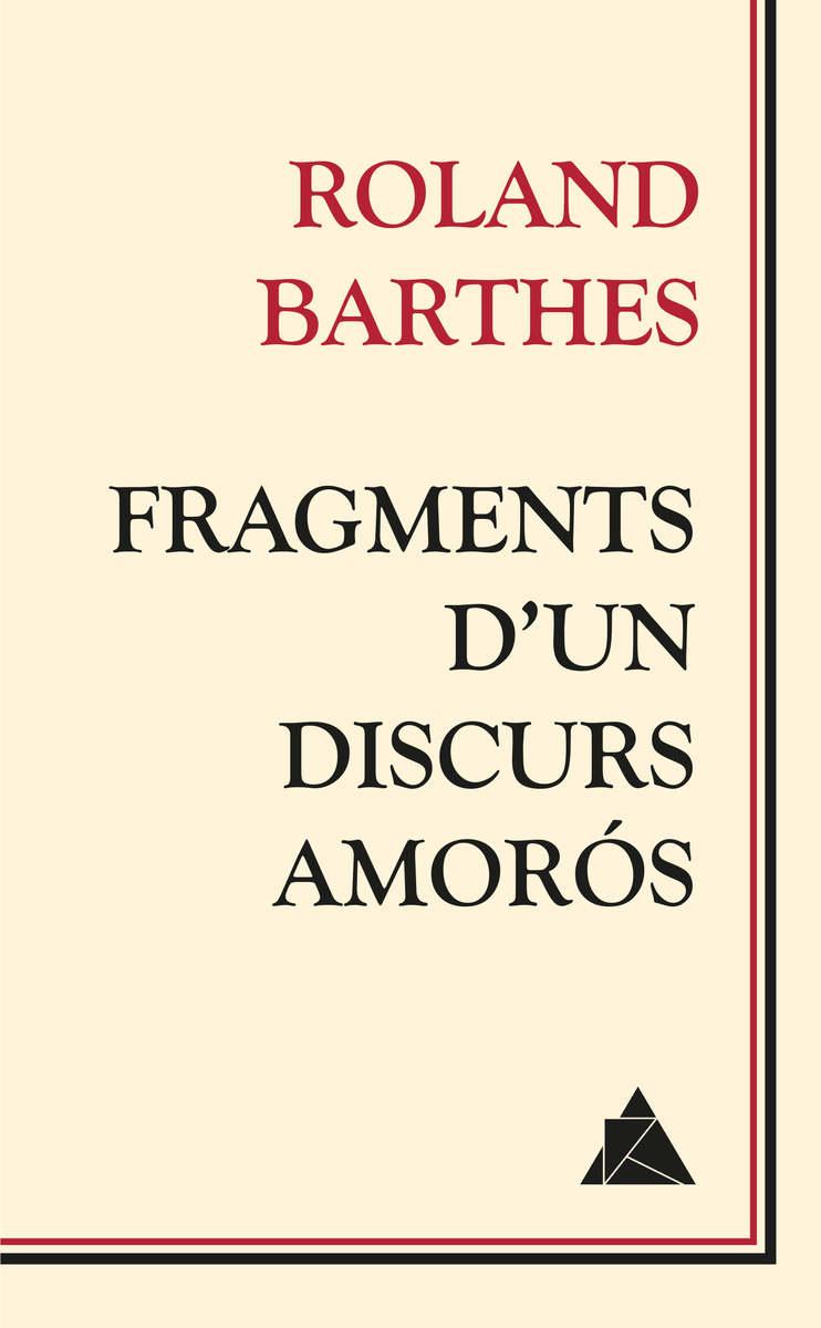 Fragments d'un discurs amors: portada