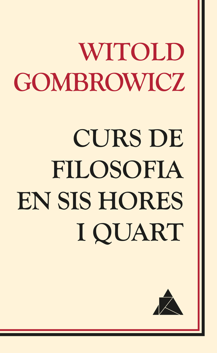 Curs de filosofia en sis hores i quart: portada