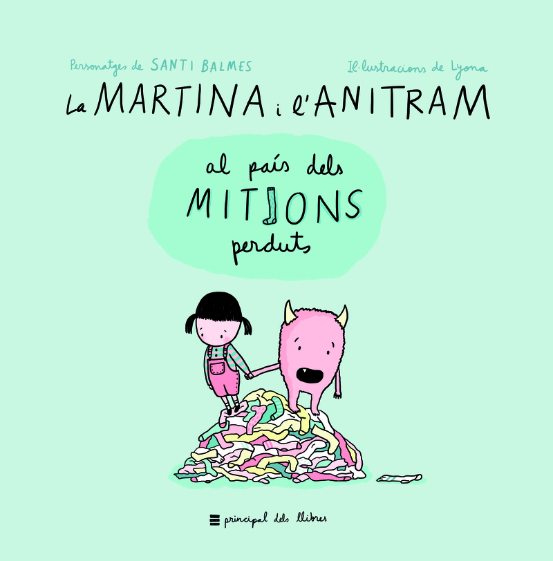 La Martina i l'Anitram al Pas dels Mitjons Perduts: portada