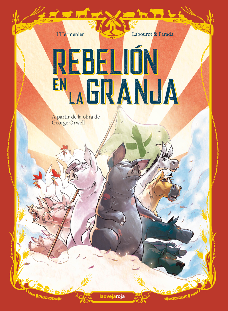 Rebelión en la granja: portada