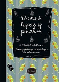 RECETAS DE TAPAS Y PINCHOS: portada