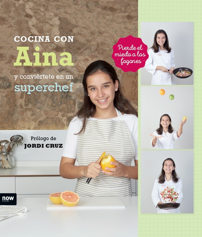 COCINA CON AINA Y CONVIRTETE EN SUPERCHEF: portada