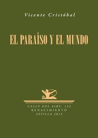 EL PARAíSO Y EL MUNDO: portada