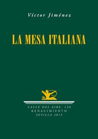 LA MESA ITALIANA: portada