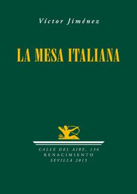 LA MESA ITALIANA: portada