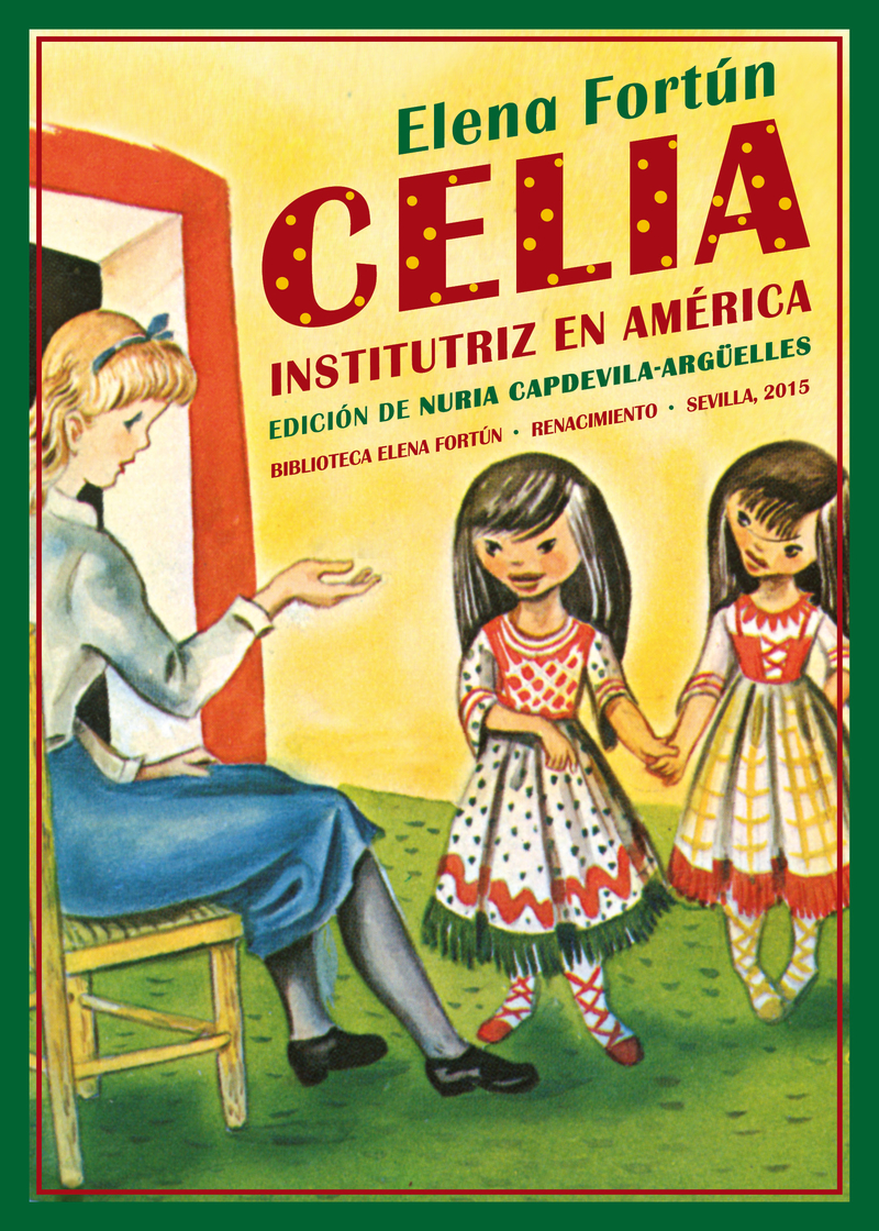 CELIA INSTITUTRIZ EN AMRICA: portada