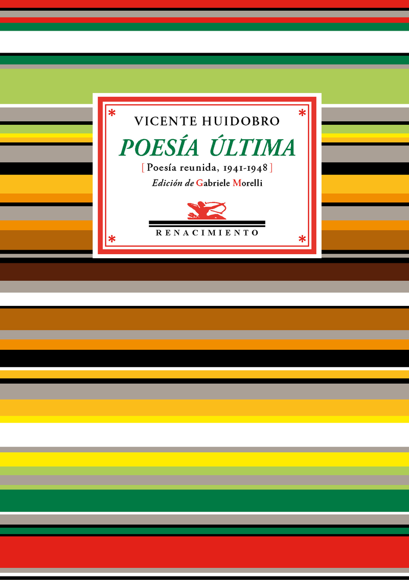 Poesía última: portada