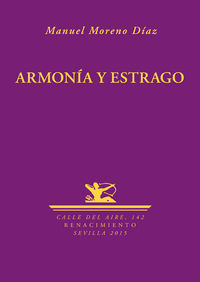 ARMONíA Y ESTRAGO: portada