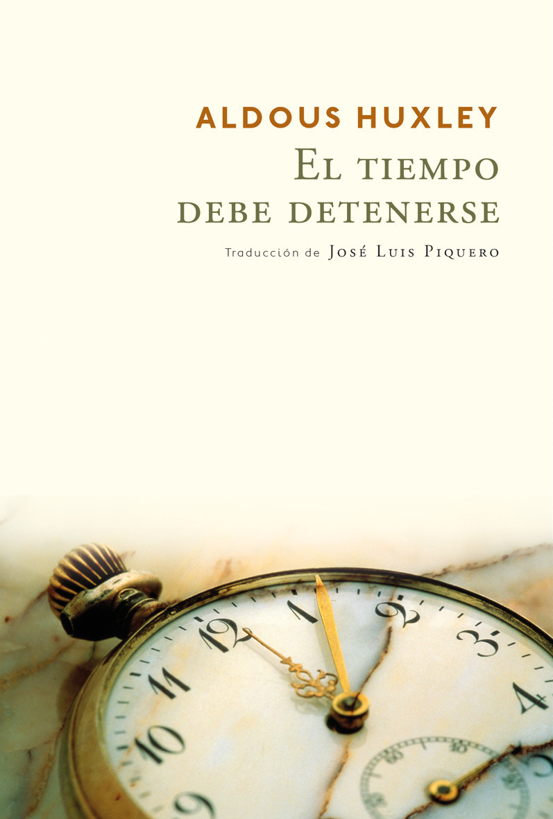 EL TIEMPO DEBE DETENERSE: portada