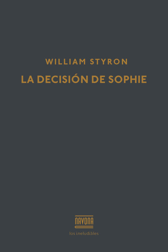 La decisin de Sophie: portada