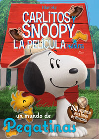 Un mundo de pegatinas - Carlitos y Snoopy: portada