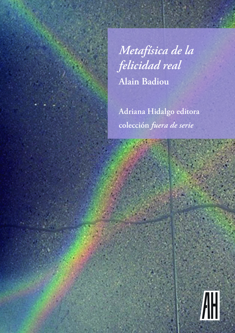 METAFÍSICA DE LA FELICIDAD REAL: portada