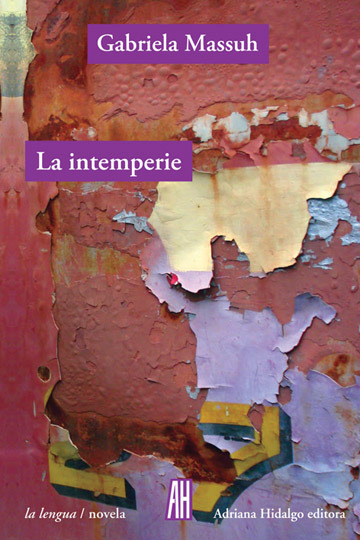 La intemperie: portada